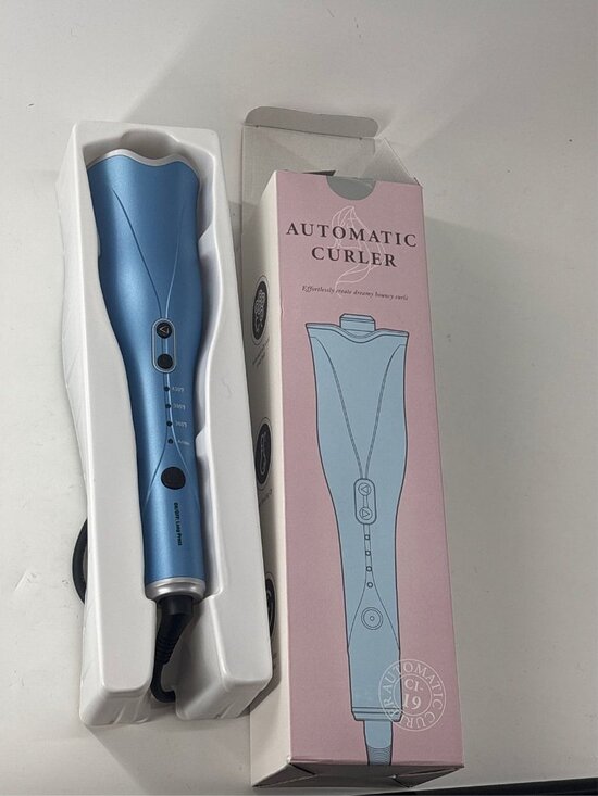 Automatic Curling Iron, Smart Anti-Tangle Curling Iron 1 inch with Auto Shut-Off
